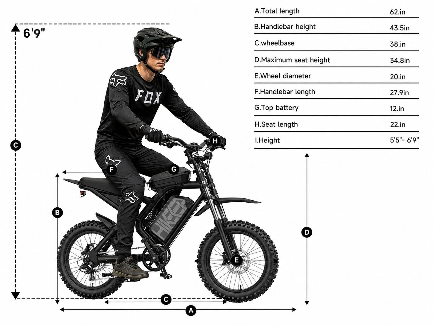 Hikeep K6-S Max Electric Dirt Bike